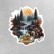 Dogwood Canyon Sticker - Dogwood Nature Park Sticker - Lampe Missouri Sticker