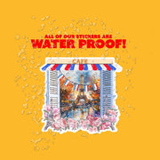 Paris Sticker - Window to Paris Sticker - Eiffel Tower Sticker