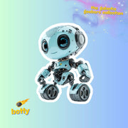Robot Stickers - Robot Decals - The Galactic Goobers Sticker Collection