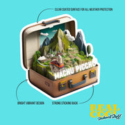 Machu Picchu Sticker - Machu Picche Suitcase Sticker - Peru Sticker