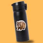Wombat Sticker | Cute Animal Vinyl Decal | Perfect for Laptops, Water Bottles & Journals | Gift for Animal Lovers