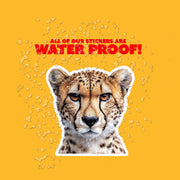 Cheetah Sticker - Cheetah Decal - Wild Animal Stickers