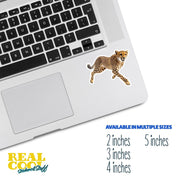 Cheetah Sticker - Cheetah Decal - Running Cheetah Sticker