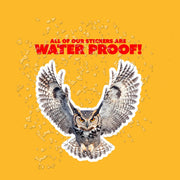 Owl Sticker | Flying Owl Sticker | Perfect Gift for Bird Watchers & Owl Enthusiasts
