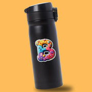 Letter B Sticker | Customizable Vinyl Letter Decal for Crafting & Personalization | Perfect for Laptops, Notebooks and More