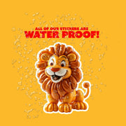 Balloon Lion Sticker - Lion Sticker - Fun Lion Decal - Balloon Animal Sticker