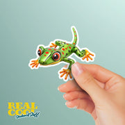 Balloon Gecko Sticker - Gecko Sticker - Fun Gecko Decal - Balloon Animal Sticker