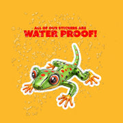 Balloon Gecko Sticker - Gecko Sticker - Fun Gecko Decal - Balloon Animal Sticker