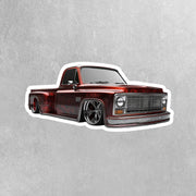 Low Rider Sticker - Low Rider Pickup Truck Decal - Low Rider Sticker