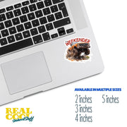 4x4 Truck Sticker - The Weekender Sticker - Off-Road Truck Sticker - Rock Climber Sticker