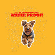 Airedale Terrier Sticker | Cute Airedale Terrier Decal for Dog Lovers | Waterproof Pet Vinyl Sticker | Gift for Dog Owners