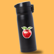 Apple Sticker - Watercolor Apple Decal for Laptops, Water Bottles & Notebooks | Cute Fruit Art Decor