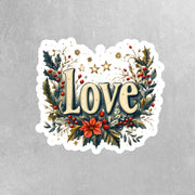 Love Sticker | Cute Love Quotes Decal | Aesthetic Vinyl Stickers for Laptops, Water Bottles, & Notebooks | Gifts for Her
