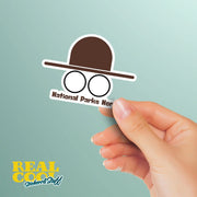 National Parks Nerd Sticker | Funny National Park Sticker | National Parks Sticker