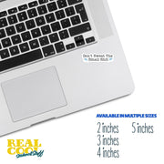 Don't Sweat The Small Shit Sticker | Motivational Vinyl Decal for Laptops, Water Bottles & More | Positive Affirmation Decor