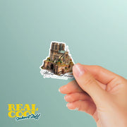 Notre-Dame Cathedral Sticker | Waterproof Vinyl | Paris Lover Gift | Travel Souvenir | Wall Decor & Aesthetic Laptop Sticker