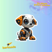 Robot Stickers - Robot Decals - The Galactic Goobers Sticker Collection