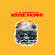 Costa Rica Sticker | La Fortuna Travel Decal, Waterproof & Durable Vinyl | Perfect Souvenir Gift for Travelers and Nature Lovers