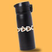 Duck Sticker | Flying Ducks Vinyl Decal for Car, Laptop & Water Bottle | Cute Outdoor Nature Gift