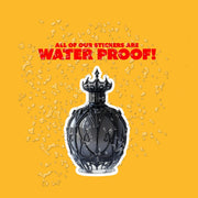 Gothic Perfume Bottle Sticker | Gothic Decor, Vintage Style, Aesthetic Stickers for Scrapbooking & Crafting