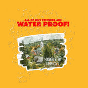 Manchester Vermont Sticker – Durable Vinyl Travel Sticker, Perfect Birthday Gift for Vermont Lovers!