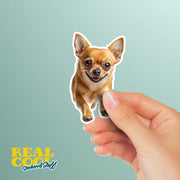 Chihuahua Sticker | Cute Chihuahua Decal for Dog Lovers | Waterproof Pet Vinyl Sticker | Gift for Dog Owners & Animal Enthusiasts