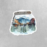 Livingston Montana Sticker | Vintage Style Die Cut Outdoor Decor & Gifts