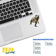Tyrannosaurus Sticker | T-Rex Decal | Dinosaur Water Bottle Sticker