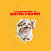 Shih-Tzu Running Sticker - Shih-Tzu Decal for Water Bottles, Car & Laptop - Cute Shih-Tzu Dog Vinyl Decal