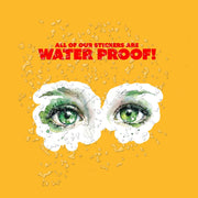 Green Eyes Sticker - Crying Eyes Sticker - Pretty Eyes Sticker