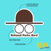 National Parks Nerd Sticker | Funny National Park Sticker | National Parks Sticker