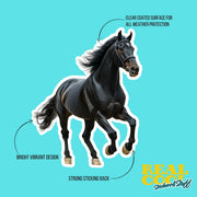 Horse Sticker | Cute Horse Decal for Car, Laptop, & Water Bottle | Vinyl Art for Horse Lovers | Gift for Equestrian Friends