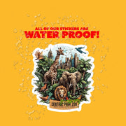 Central Park Zoo Sticker | Cute New York Wildlife Decal | Gift for Animal Lovers & Nature Enthusiasts | Explore NYC