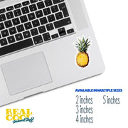 Pineapple Sticker: Cute Pineapple Decal for Laptops, Water Bottles & Notebooks | Tropical Fruit Vinyl Sticker