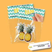 Pineapple Sticker: Cute Pineapple Decal for Laptops, Water Bottles & Notebooks | Tropical Fruit Vinyl Sticker