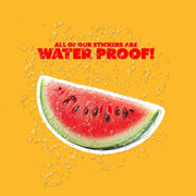Watermelon Sticker | Fun Watermelon Slice Decal for Laptops, Water Bottles & Phone Cases - Cute Summer Decor