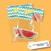 Watermelon Sticker | Fun Watermelon Slice Decal for Laptops, Water Bottles & Phone Cases - Cute Summer Decor