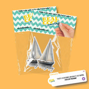 Sailboat Sticker | Waterproof Sailing Sticker for Laptops, Water Bottles & Phone Cases, Nautical Decor, Gift for Sailors
