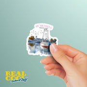 St. Michaels Maryland Sticker | Waterproof Vinyl Decal | Charm of Eastern Shore | Gift for Travelers & Locals