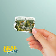 Manchester Vermont Sticker – Durable Vinyl Travel Sticker, Perfect Birthday Gift for Vermont Lovers!