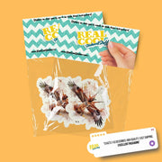 Hawk Sticker | Compass Sticker | Double Exposure Hawk Decal