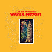 Leaning Tower Of Pisa Sticker | Pisa Sticker | Italy Sticker