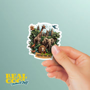 Central Park Zoo Sticker | Cute New York Wildlife Decal | Gift for Animal Lovers & Nature Enthusiasts | Explore NYC