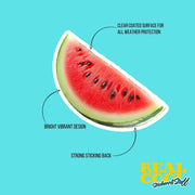 Watermelon Sticker | Fun Watermelon Slice Decal for Laptops, Water Bottles & Phone Cases - Cute Summer Decor