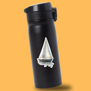 Sailboat Sticker | Waterproof Sailing Sticker for Laptops, Water Bottles & Phone Cases, Nautical Decor, Gift for Sailors