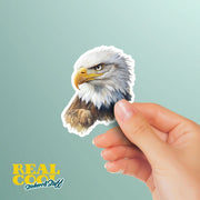 American Eagle Sticker | Nature-Inspired Decal for Laptops, Water Bottles & More | Cool USA Wildlife Art Decor