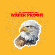 American Eagle Sticker | Nature-Inspired Decal for Laptops, Water Bottles & More | Cool USA Wildlife Art Decor
