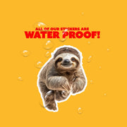 Sloth Sticker - Cute Vinyl Decal for Laptop, Water Bottle, Planner & More - Adorable Sloth Design for Animal Lovers!