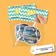 Florida Snow Sticker | Snow Storm Florida Sticker | Snow Beach Sticker