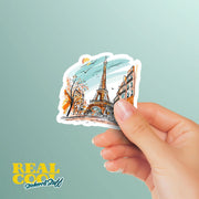 Paris Sticker - Eiffel Tower Sticker - France Sticker